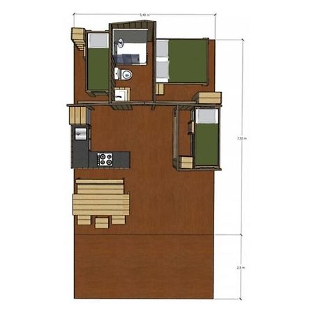 Lodgetent Goebelsmuhle ภายนอก รูปภาพ