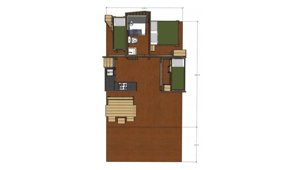 Lodgetent Goebelsmuhle ภายนอก รูปภาพ